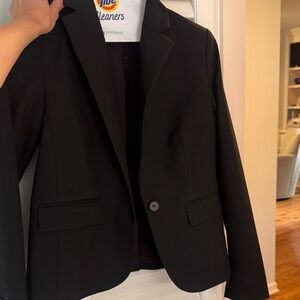 Ann Taylor Elegant Black Blazer